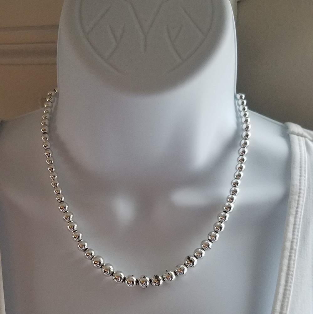 🌟RALPH LAUREN SILVER TONE NECKLACE
